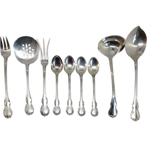 American Towle Sterling Silver French Provincial Pattern Flatware (140 Pieces)