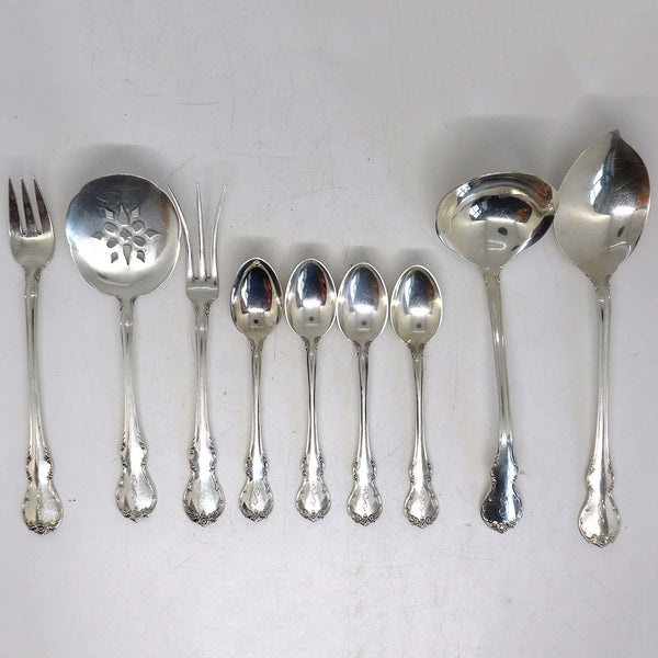 American Towle Sterling Silver French Provincial Pattern Flatware (140 Pieces)