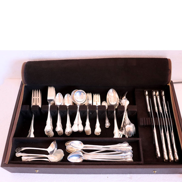 American Towle Sterling Silver French Provincial Pattern Flatware (140 Pieces)