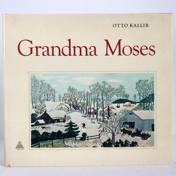 Vintage First Edition Art History Book: Grandma Moses by Otto Kallir