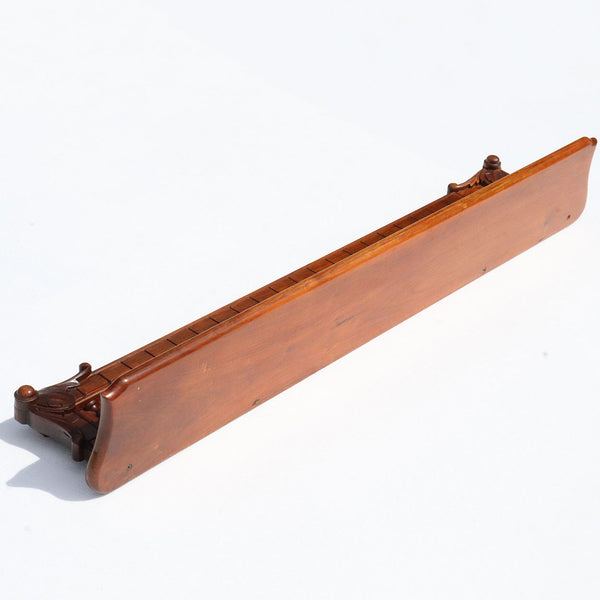 American Eastlake Walnut Bracket Wall Shelf