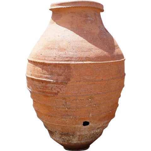 Large Spanish Red Terracotta Oil Jar