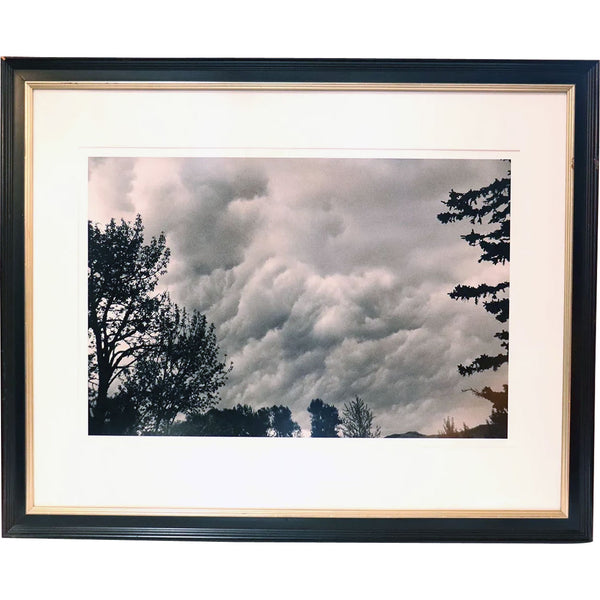 BARBARA VAN CLEVE Black and White Photograph, Cloud Cauldron #2