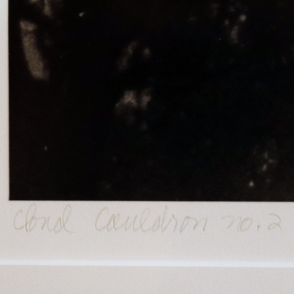 BARBARA VAN CLEVE Black and White Photograph, Cloud Cauldron #2