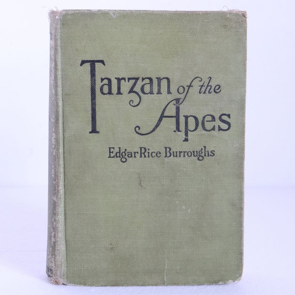 Second Edition Book: Tarzan of the Apes by Edgar Rice Burroughs