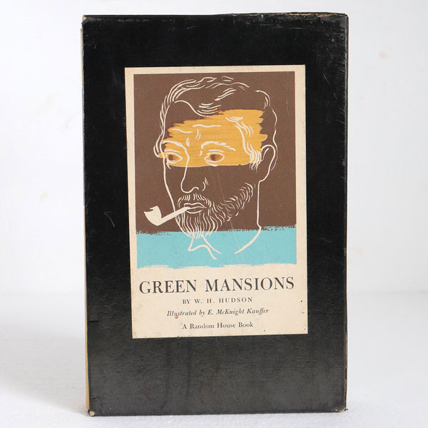 Vintage Book: Green Mansions by William Henry Hudson and E. McKnight Kauffer