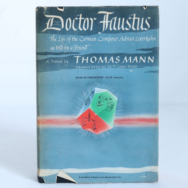 Vintage Book: Doctor Faustus by Thomas Mann