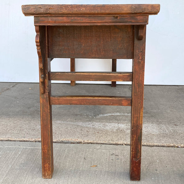 Long Chinese Qing Pine Console Hall Table