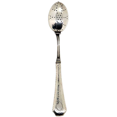 American Webster Hammered Sterling Silver Tea Infuser Spoon