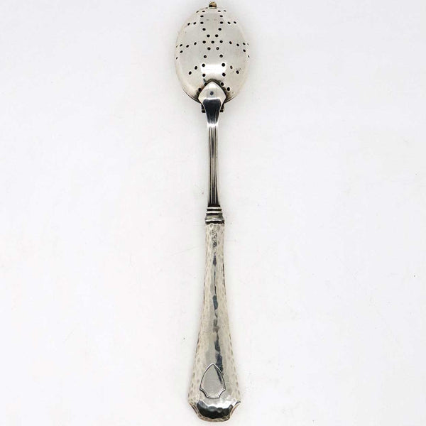 American Webster Hammered Sterling Silver Tea Infuser Spoon