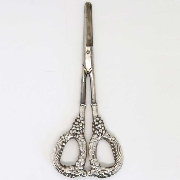 Vintage American Baltes Sterling Silver Grape Shears / Scissors
