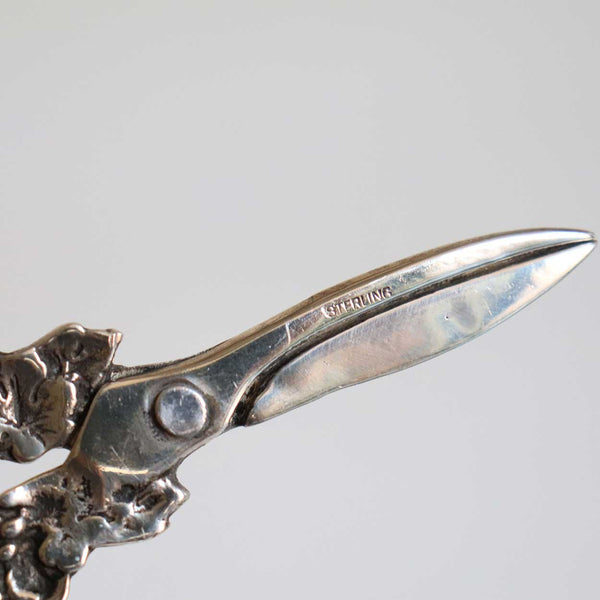 American Sterling Silver Grape Shears / Scissors