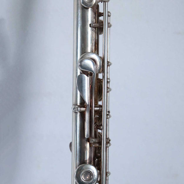 Vintage American Gemeinhardt Cased M3S Solid Silver and Silverplate Open Keys Flute