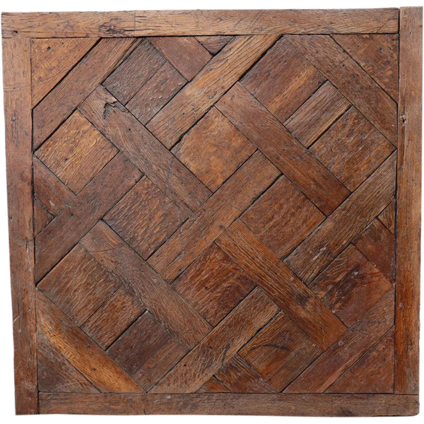 French Versailles Pattern Parquetry Wood Square Floor Panel