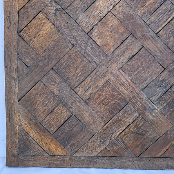 French Versailles Pattern Parquetry Wood Square Floor Panel