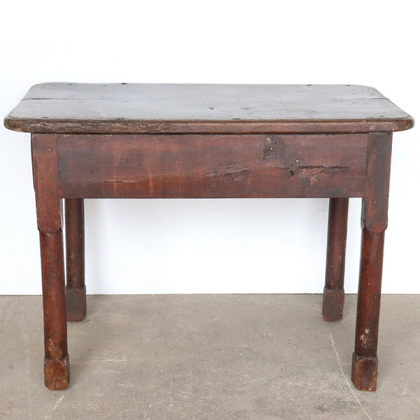 French Provincial Louis XIII Style Walnut Side / Work Table