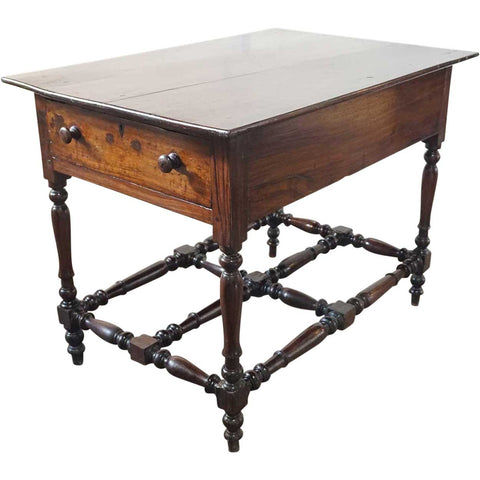 Indo-Portuguese Rosewood Rectangular Center / End Table