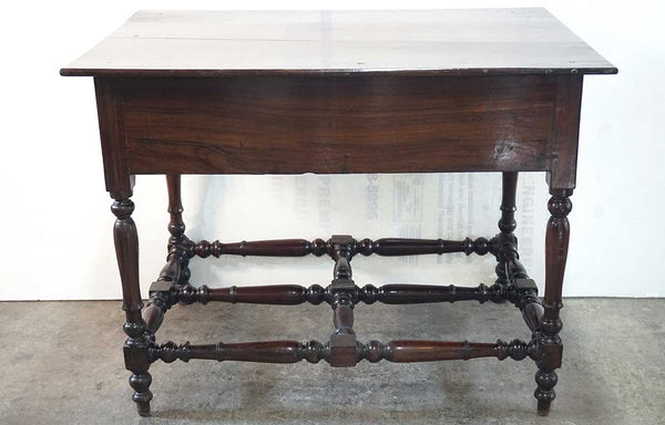 Indo-Portuguese Rosewood Rectangular Center / End Table