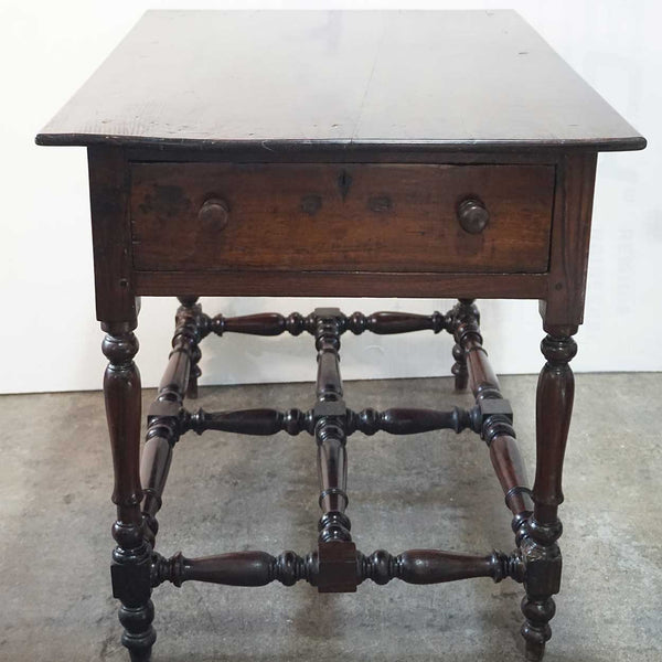 Indo-Portuguese Rosewood Rectangular Center / End Table