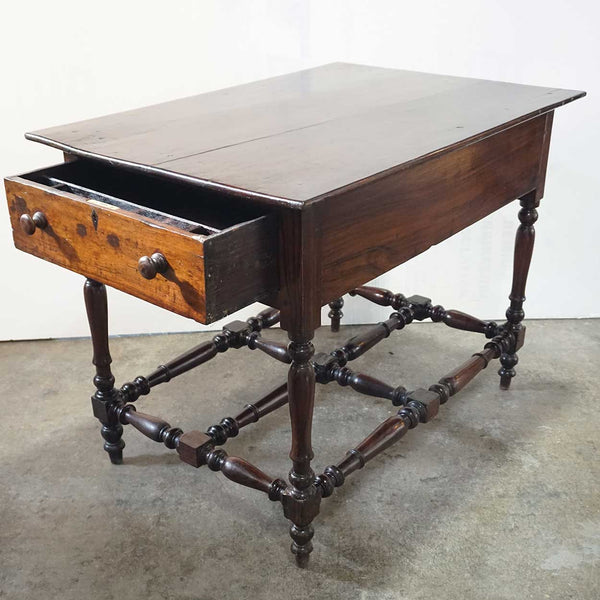 Indo-Portuguese Rosewood Rectangular Center / End Table