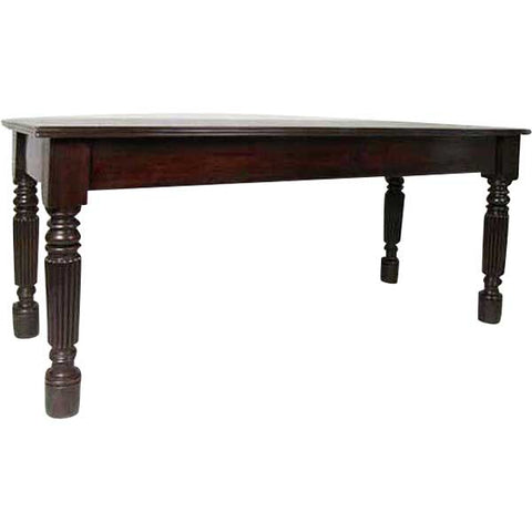 Anglo Indian Rosewood Rectangular Dining Table