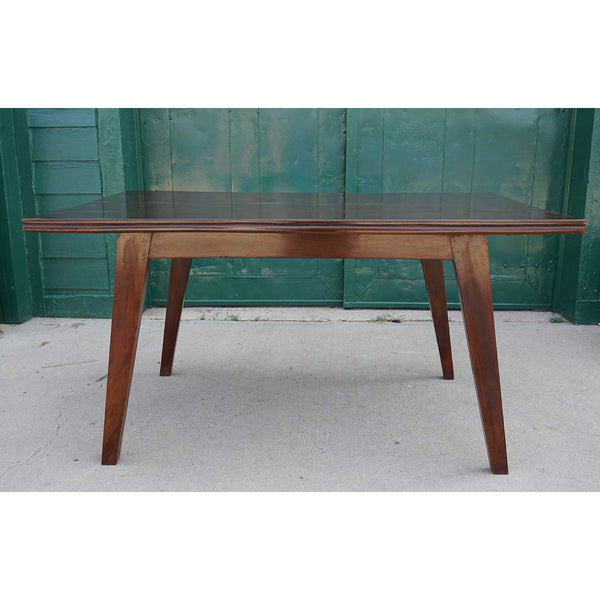 Vintage PIERRE JEANNERET Teak Dining Table from Chandigarh, India