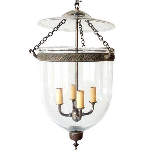 English Regency Style Glass Four-Light Hall Lantern