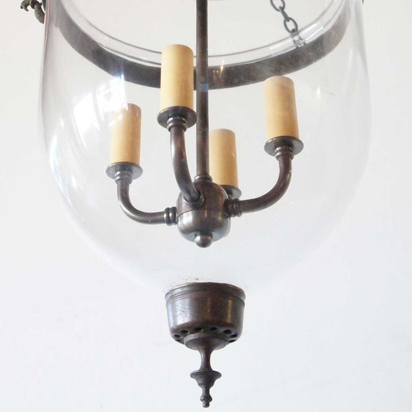 English Regency Style Glass Four-Light Hall Lantern