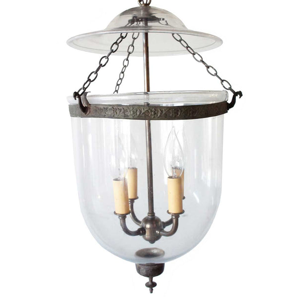 English Regency Style Glass Four-Light Hall Lantern