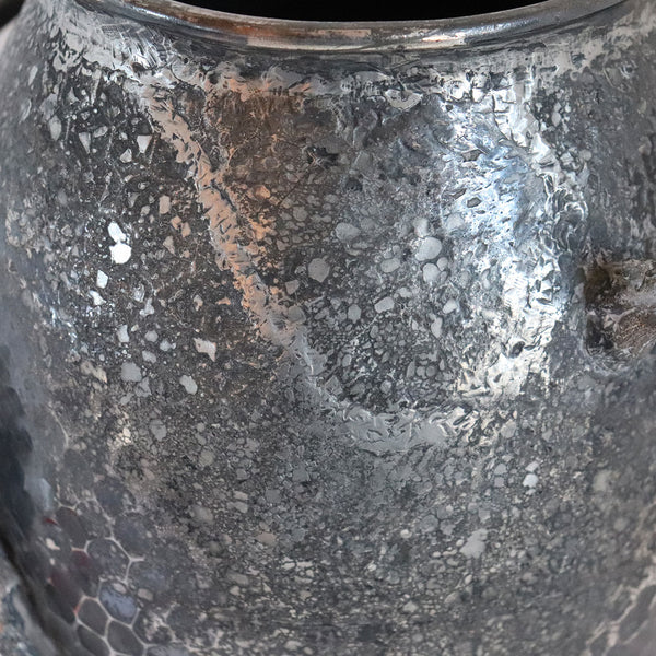 American Rogers Smith & Co. Aesthetic Movement Hammered Silverplate Vase