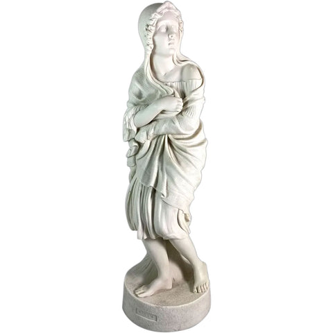 English Copeland After WILLIAM BRODIE Parian Porcelain Storm Statue