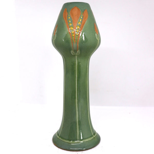 American Frederick Rhead for Roseville Pottery Crocus Arrow Vase