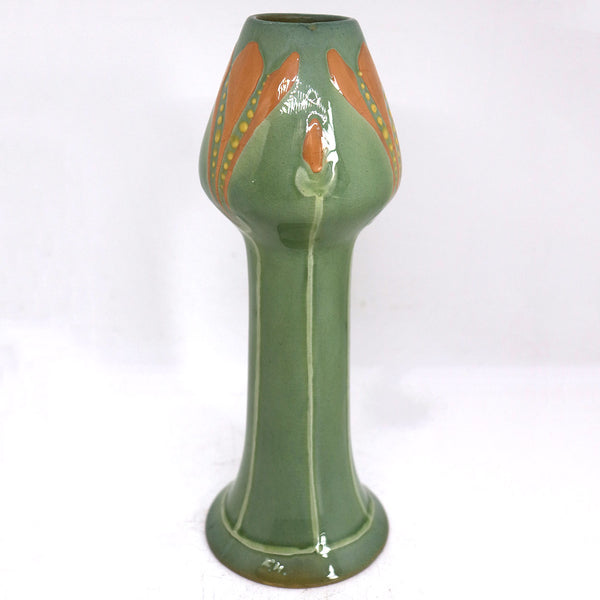 American Frederick Rhead for Roseville Pottery Crocus Arrow Vase
