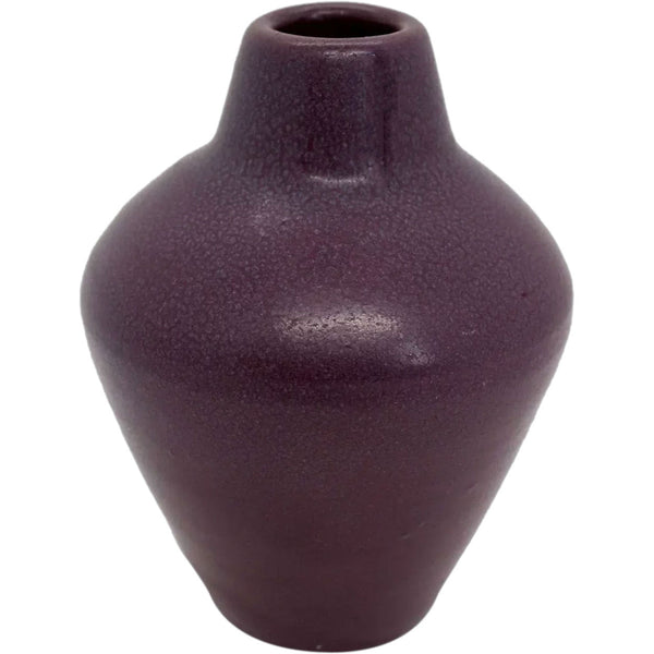 American Early Ambrose Schlegel for Van Briggle Pottery Purple Cabinet 320 Vase