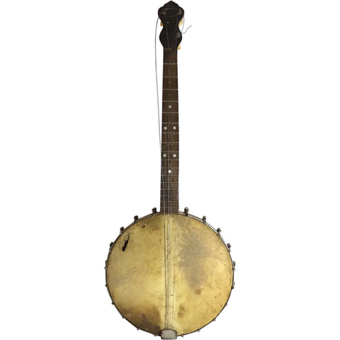 American Samuel Swain Stewart Co. The Student No. 220 Bird's Eye Maple Banjo