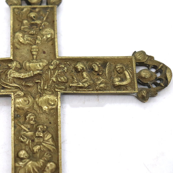 Italian Cast Brass Cross