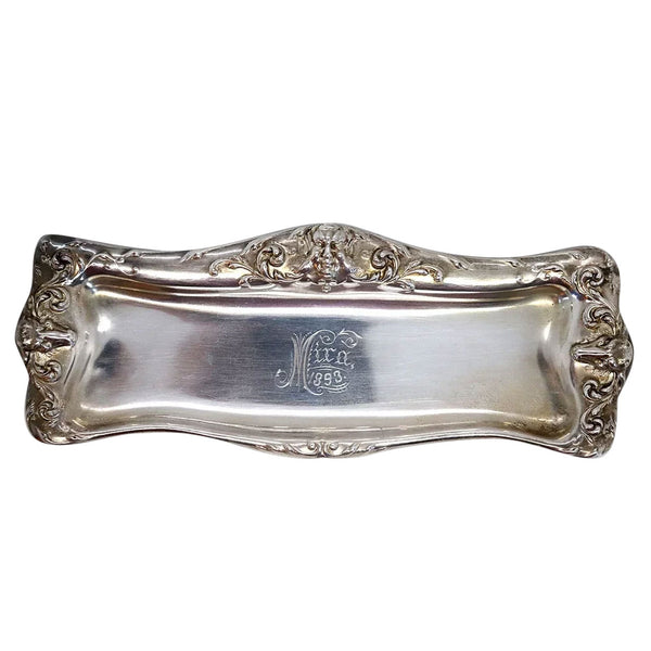 American Reed and Barton Sterling Silver Pen/Candle Snuffer Tray