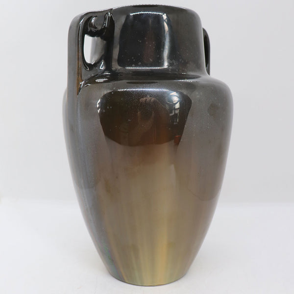 American Fulper Pottery Crystalline Flambe Two-Handle Vase