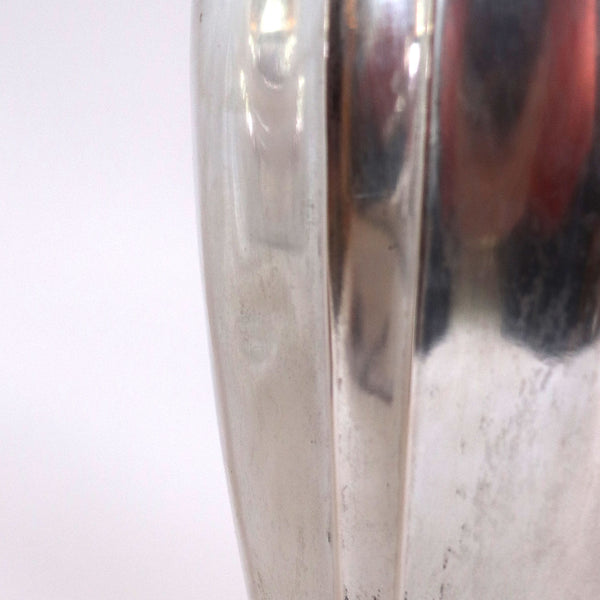 Tall German 800 Silver Bud Vase