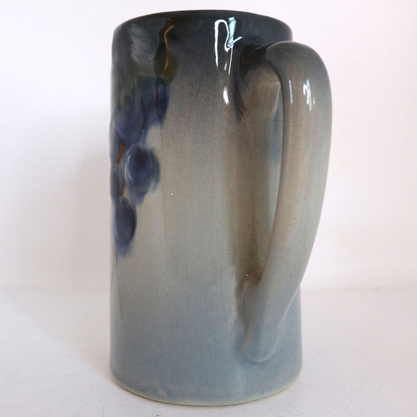 American Weller Earthenware Pottery Etna Grapevine Tankard Mug