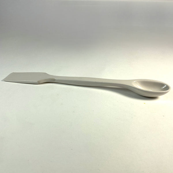 American Coors Glazed Porcelain Scientific Labware Spoon and Spatula