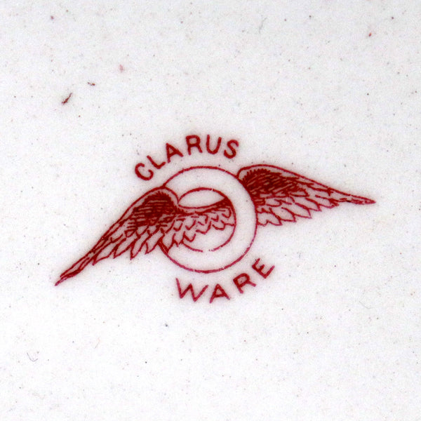American Pope-Gosser China Co. Gilt Transferware Ceramic Clarus Ware Jug
