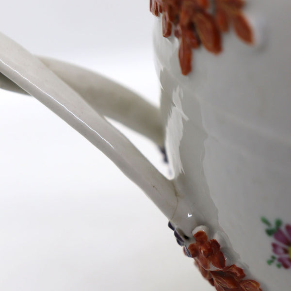 Chinese Export Qianlong Famille Rose Porcelain Cider Pitcher