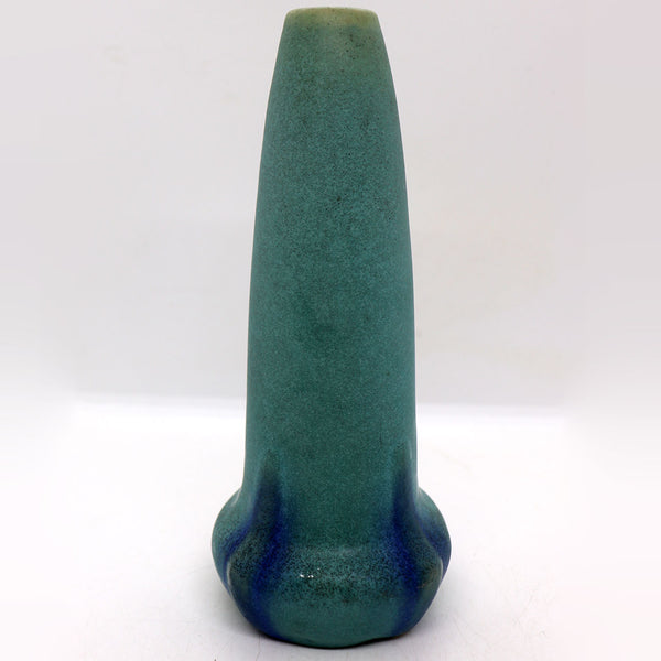 American Van Briggle Pottery Blue Glaze Bud Vase