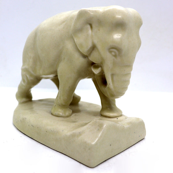 Pair of American Rookwood Pottery Elephant Figural Bookends