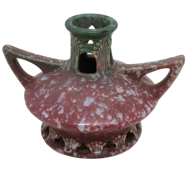American Roseville Pottery Ferella Two-Handle 497-4 Vase