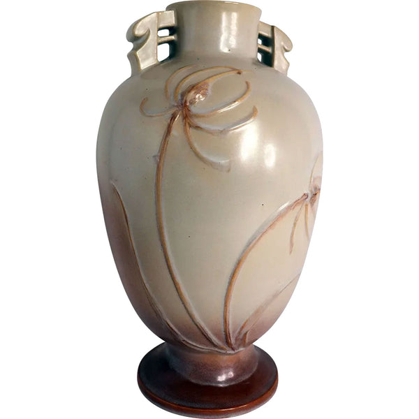 Large American Roseville Pottery Teasel 889-15 Vase
