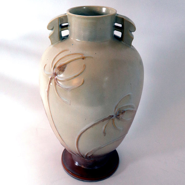 Large American Roseville Pottery Teasel 889-15 Vase