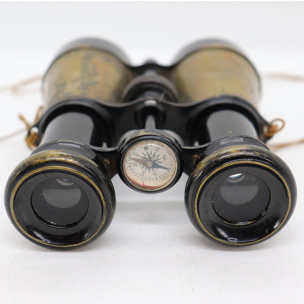 Vintage German Carl Zeiss Jena 6x15 Monocular with American DuMaurier Binoculars
