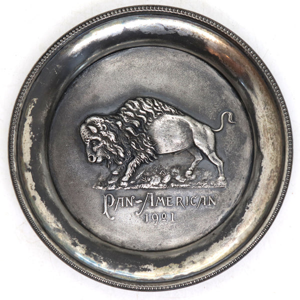 American Adelphi Silver Plate Pan-American Exposition 1901 Buffalo Dish